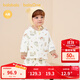 巴拉巴拉balaOne嬰兒套裝寶寶睡衣男女童長(cháng)袖家居服2025新款夾棉 卡其熊 90