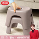 美麗雅小凳子塑料小板凳加厚成人家用浴室洗澡凳兒童防滑矮腳凳