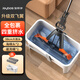 佳幫手海綿拖把38cm2頭家用一拖凈免手洗2025神器吸水膠棉墩拖布