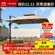 紫葉（ziye） 戶(hù)外遮陽(yáng)傘庭院傘 羅馬傘 室外大型太陽(yáng)傘擺攤折疊傘