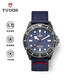 帝舵（TUDOR）領(lǐng)潛【紅牛聯(lián)名款】瑞士手表 織帶藍盤(pán) 機械男表 M25707KN-0001