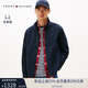 Tommy Hilfiger【休閑立領(lǐng)】男裝拼色鑲邊口袋通勤商務(wù)行政單夾克外套