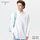 優(yōu)衣庫合作款/男裝女裝牛津紡寬松襯衫/長(cháng)袖襯衣484244 00 白色 L