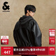 杰克·瓊斯（JACK&JONES） 杰克瓊斯男生2025年冬季新款棉衣連帽簡(jiǎn)約皮衣棉襖美式百搭上衣