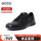 ECCO愛(ài)步 男鞋鞋子男四季透氣真皮鞋復古運動(dòng)鞋戶(hù)外經(jīng)典歐文511734 40