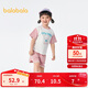 巴拉巴拉童裝男童套裝寶寶短袖兒童衣服女童運動(dòng)夏裝208224119124