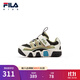 FILA斐樂(lè )兒童童學(xué)步鞋2025年冬季新款男女?huà)胗淄瘜殞毞€步鞋運動(dòng)鞋 黑/奶白-BG 27 內長(cháng)16.5cm