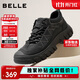 百麗厚底休閑運動(dòng)鞋男25冬新戶(hù)外登山鞋A2171DM5 黑色（單里） 42