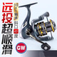 光威捍路者紡車(chē)輪微物路亞磯竿海釣輪水庫釣魚(yú)大物微物超遠投漁線(xiàn)輪 6000捍路者（深線(xiàn)杯）