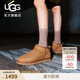 UGG秋季女士休閑舒適平底純色圓頭時(shí)尚經(jīng)典短筒靴雪地靴 1116109 CHE | 栗色 38 鞋款偏小，建議拍大一碼