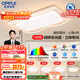 歐普（OPPLE）護眼全光譜吸頂燈客廳燈LED智能高亮線(xiàn)條燈簡(jiǎn)約奶油風(fēng)包安裝套餐1
