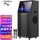 山水（SANSUI）PC159點(diǎn)歌視頻音箱 觸摸屏戶(hù)外卡拉ok 家用家庭ktv音響套裝 客廳專(zhuān)業(yè)一體機 大音量K歌藍牙5.0PE189+18吋三分頻+22吋屏+雙咪
