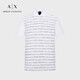 阿瑪尼ARMANI EXCHANGE【禮物】AX男裝滿(mǎn)印logo個(gè)性POLO衫