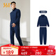 361°運動(dòng)套裝男士秋冬季跑步訓練服休閑外套褲子兩件套652134001G-1