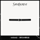 YSL圣羅蘭【24期免息】男士CASSANDRE皮革腰帶黑色 黑色 85