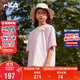 FILA斐樂(lè )童裝兒童短袖t恤2025年夏季男女中大童休閑運動(dòng)上衣
