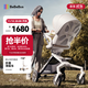 bebebus高景觀(guān)蝴蝶仿生透氣靠背輕便360度旋轉一鍵換向遛娃神器嬰兒推車(chē) 香檳金