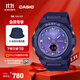 卡西歐（CASIO）BABY-G   BGA-320系列 元氣配色 運動(dòng)防水手表 學(xué)生用表 BGA-320-2APR【魅夜紫】