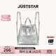 歐時(shí)納（JUST STAR）趙昭儀同款雙肩包女款2025年新輕奢通勤斜挎旅行雙肩背包書(shū)包學(xué)生