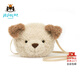 Jellycat小狗包包可愛(ài)狗動(dòng)物玩偶毛絨斜挎包腰包公仔生日新婚禮物 小狗包包 高19 X 寬19 CM