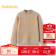巴拉巴拉男童毛衣套頭打底衫童裝舒適柔軟24103121