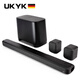 UKYK柏林之聲真環(huán)繞高音質(zhì)家庭影院音箱回音壁杜比全景聲藍牙電視音響 ture 黑色