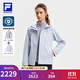 FILA 斐樂(lè )官方女士沖鋒衣兩件套上衣25冬新款健身戶(hù)外連帽外套防風(fēng)衣 風(fēng)鈴草紫-VT L 170/88A/L