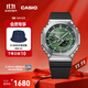 卡西歐（CASIO） G-SHOCK GBM-2100八王子防水運動(dòng)太陽(yáng)能手表學(xué)生手表 禮物 GBM-2100A-1A3PR 【青蔥綠】