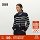 森馬（Semir）森柔|針織開(kāi)衫女冬季短款絞花肌理圓領(lǐng)毛衫打底上衣101724106001