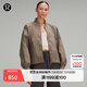 lululemon丨Lightweight女士輕盈版下擺抽繩飛行員夾克 防風(fēng) LW4CE0S 深卡其 M