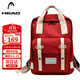 海德（HEAD）背包女大容量雙肩包男15.6英寸筆記本電腦包旅行包國家地理書(shū)包