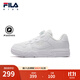 FILA斐樂(lè )兒童休閑鞋2025年秋季新款男女中大運動(dòng)鞋子板鞋小白鞋 斐樂(lè )白-WA 39