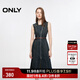 ONLY秋季復古設計感顯瘦中長(cháng)款牛仔裙連衣裙女|124342034 J35 復古 S (160) 80A