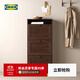 宜家（IKEA）BRUSALI布魯薩里鞋柜家用門(mén)口大容量簡(jiǎn)約現代儲物柜 白色