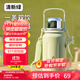 富光拾喜（FUGURNG BESTJOY）保溫杯大容量戶(hù)外運動(dòng)學(xué)生便攜茶杯316不銹鋼手提杯子綠色1000ml