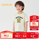 巴拉巴拉童裝寶寶短袖T恤男童上衣兒童衣服2025夏裝卡通萌趣208225117112