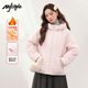 MJ STYLE連帽棉服女2026冬季新款加厚保暖防寒小個(gè)子棉襖休閑面包服外套