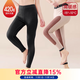 意大萊（yidalai）中老年女士中厚加絨護膝保暖褲修身打底冬季棉褲內穿打底襯褲線(xiàn)褲 2796-黑灰 XL（適合115-130斤）