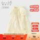 戴維貝拉（DAVE＆BELLA）公主裙女童連衣裙洋氣幼兒寶寶衣服小童網(wǎng)紗裙夏裝新款童裙 月光黃【現貨】 120 cm（建議身高110-120cm）