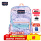 JANSPORT杰斯伯雙肩包女學(xué)生男包運動(dòng)休閑背包書(shū)包花色47LW 7U2 連綿山脈-側邊袋