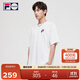 FILA FUSION斐樂(lè )官方潮牌情侶短袖T恤夏季多彩寬松上衣男女運動(dòng)短袖
