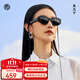 木九十太陽(yáng)鏡時(shí)尚板材窄框墨鏡女偏光鏡駕駛專(zhuān)用太陽(yáng)眼鏡男MJ102SK501 BKC1曜石黑【偏光】