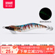 國王路亞路亞餌木蝦假餌遠投魷魚(yú)鉤釣賊八爪大尾魷墨魚(yú) 腹部夜光-15.5g-05