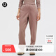 lululemon丨Scuba 女士超寬松款中腰運動(dòng)褲 LW5GX6A 暮光玫瑰棕 M