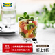 宜家（IKEA）IKEA365+透明玻璃高腳杯冷飲熱飲杯冰淇淋杯可疊放杯子 高腳杯300毫升