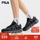 FILA斐樂(lè )帕尼尼男鞋運動(dòng)鞋2025秋季新款籃球鞋休閑鞋面包老爹鞋 黑/鍛鐵灰-BF 42