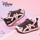 迪士尼（Disney）兒童阿甘鞋女童戶(hù)外冬季加絨休閑棉鞋中大童運動(dòng)鞋 棕粉 32