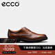 愛(ài)步（ECCO）商務(wù)皮鞋男 男士婚鞋結婚圓頭德比鞋男鞋正裝皮鞋 都市倫敦525604 深棕紅52560401053 40
