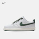 耐克女子透氣平底運動(dòng)鞋冬季板鞋NIKE COURT VISION LOW FV9952 101白/綠古色 38