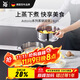 WMF德國福騰寶湯鍋蒸鍋一鍋多用Astoria雙層湯蒸鍋24cm廚房好物